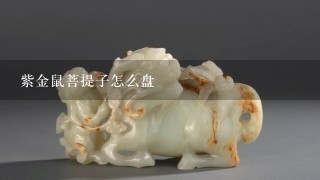 紫金鼠菩提子怎么盘