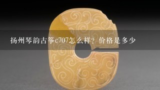 扬州琴韵古筝c707怎么样？价格是多少