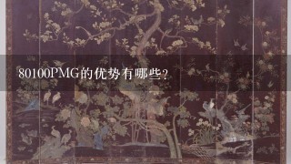 80100PMG的优势有哪些?